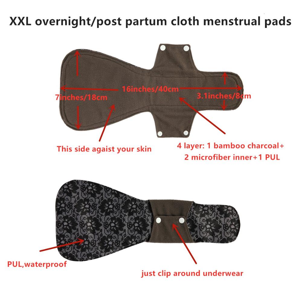 [Sigzagor]1 XXL Cloth Menstrua - đánh giá và giá Cloth Pad Reusable