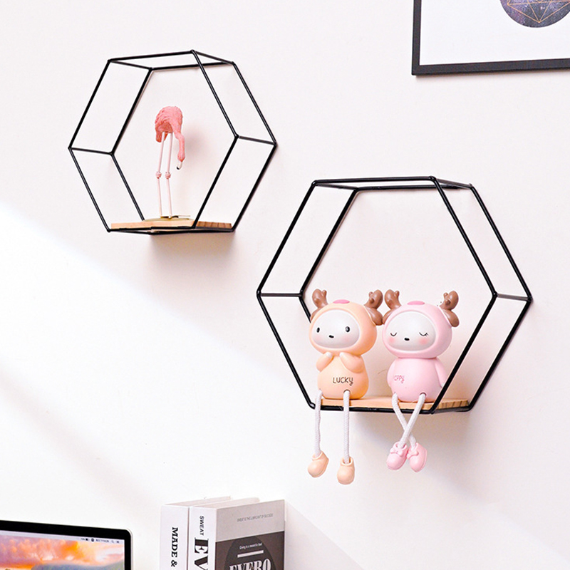 3Pcs/Set Hexagon Shape Iron Wa - đánh giá và giá Sustainable Living Eco Friendly