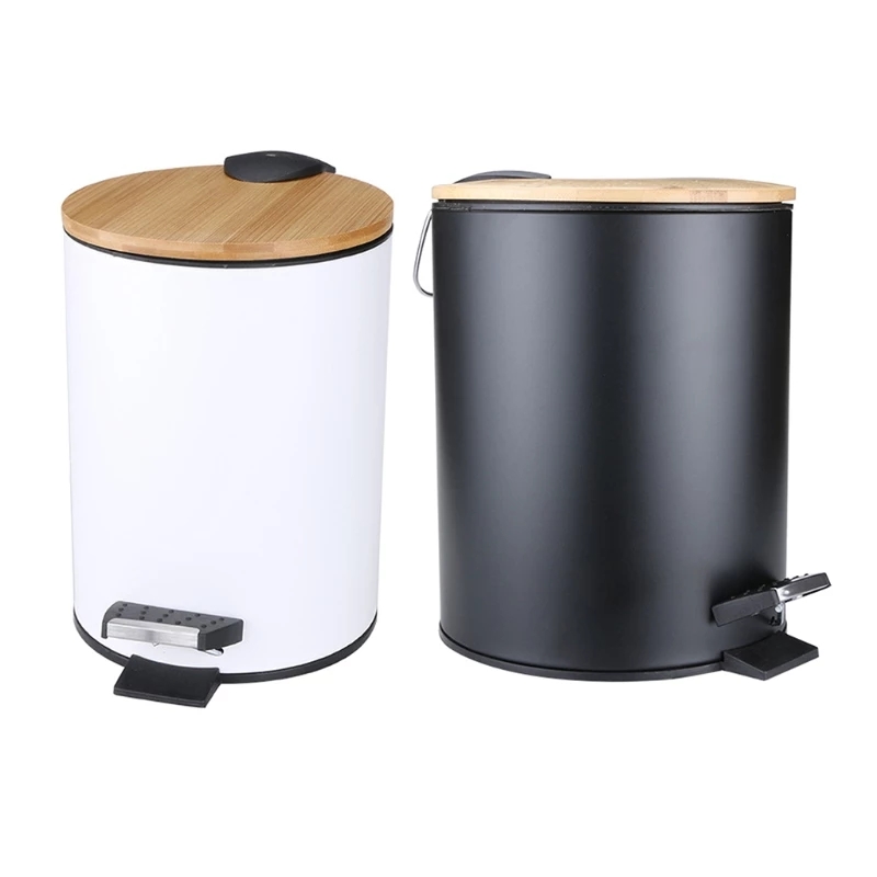 3/5L Gỗ Lật Bước Thùng Rác Có  - đánh giá và giá Sustainable Living Eco Friendly