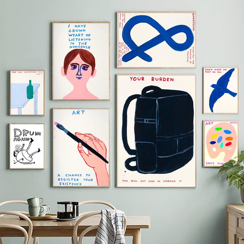 David Shrigley Posters Humorou - đánh giá và giá Sustainable Living Eco Friendly