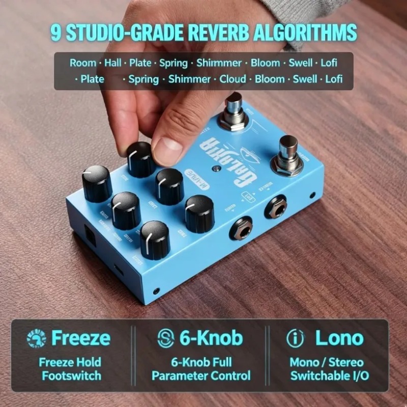 M-VAVE Reverb Guitar Pedal Fre - đánh giá và giá Sustainable Living Is
