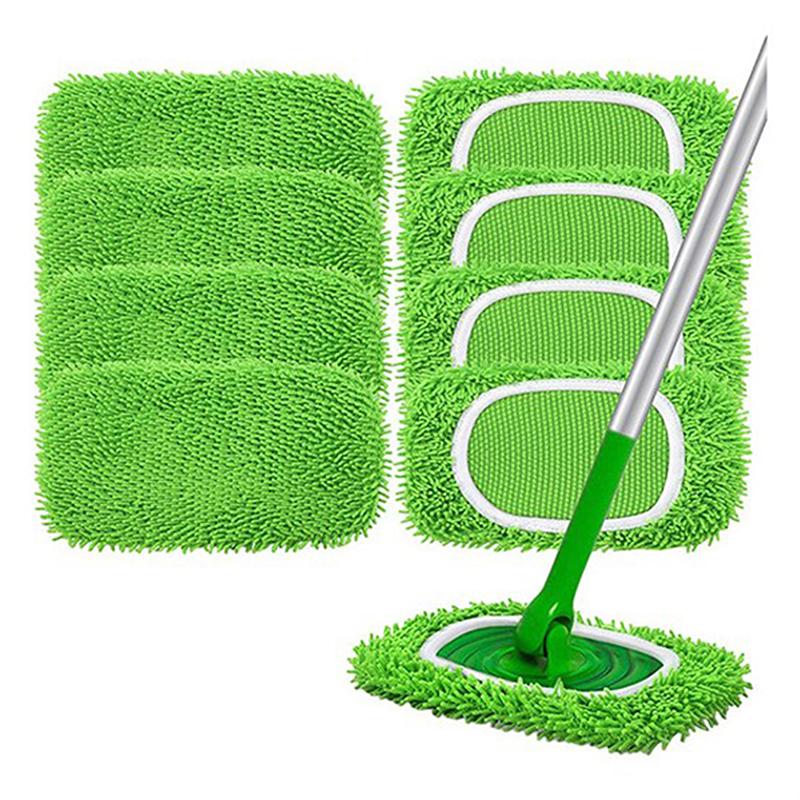 2PCS Microfiber Mop Replacemen - đánh giá và giá Cloth Pad Reusable
