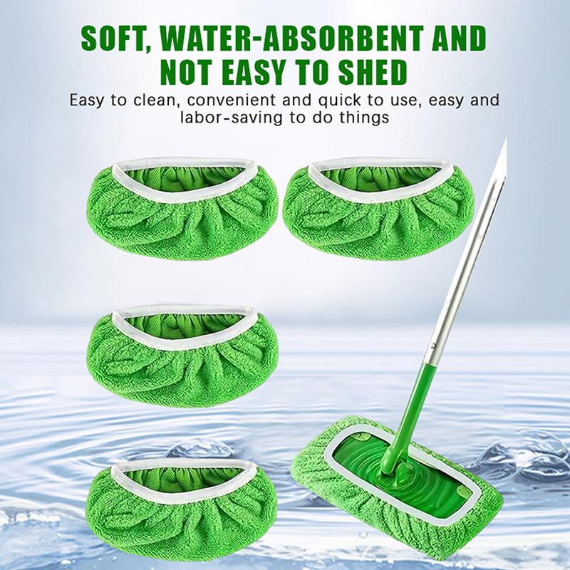 2PCS Microfiber Mop Replacemen - đánh giá và giá Cloth Pad Reusable