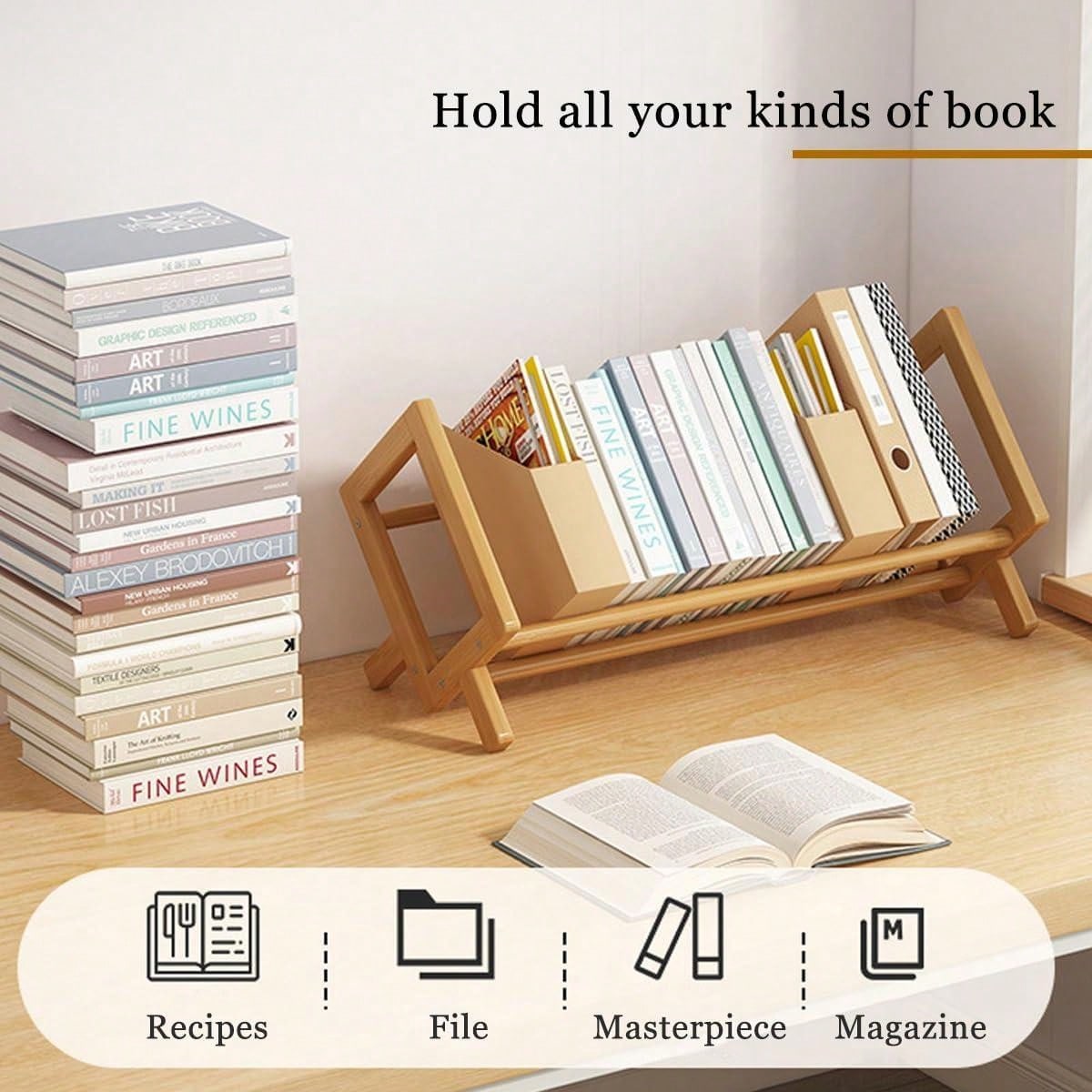Desktop Bookshelf Home Living  - đánh giá và giá Sustainable Living Eco Friendly
