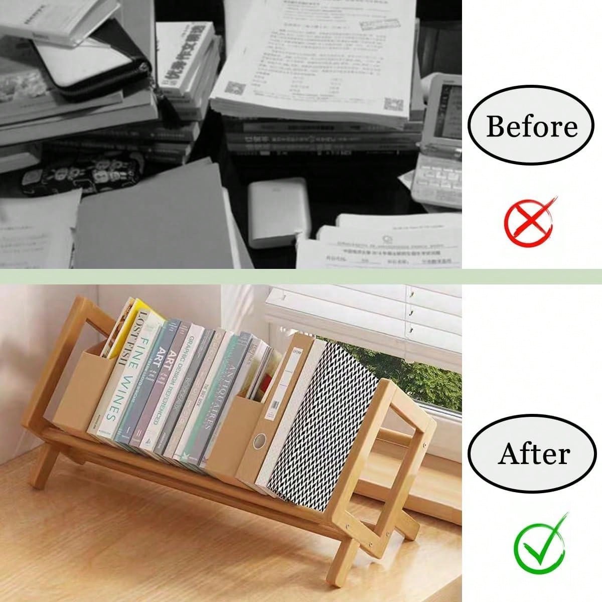 Desktop Bookshelf Home Living  - đánh giá và giá Sustainable Living Eco Friendly