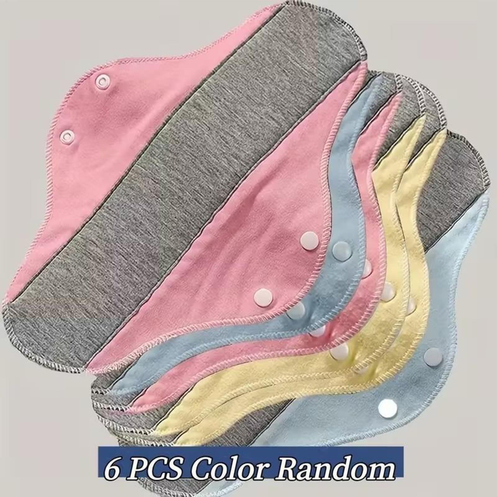6PCs Washable Sanitary Pads Cl - đánh giá và giá Cloth Pad Reusable