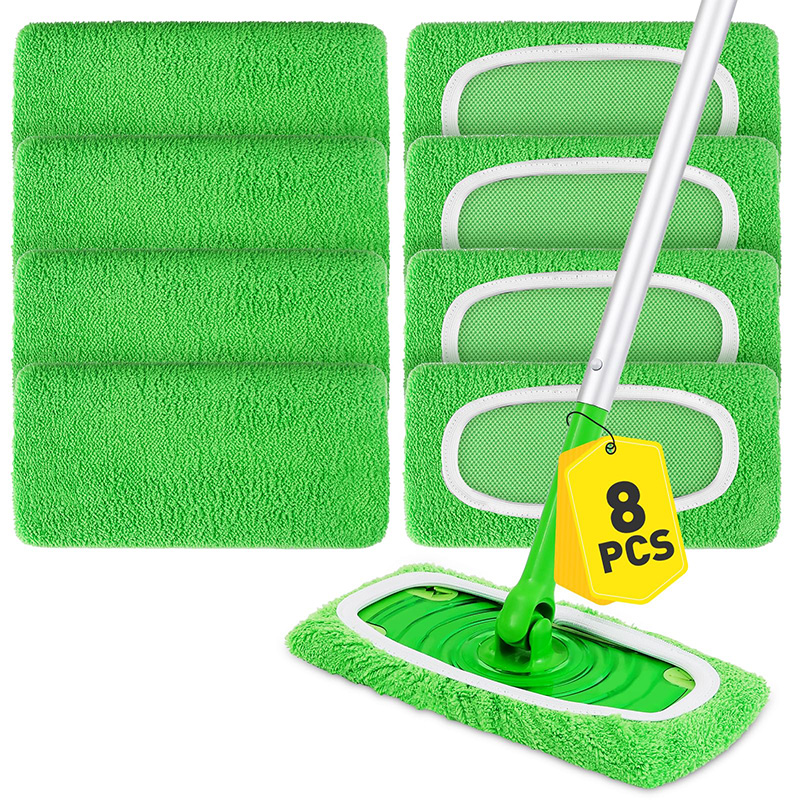 Elastic Microfiber Mop Replace - đánh giá và giá Cloth Pad Reusable