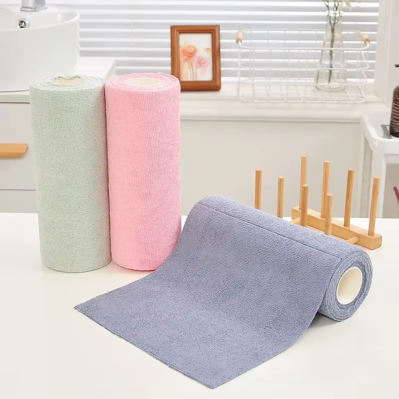 20pcs/Roll Microfiber Tear-Tow - đánh giá và giá Cloth Pad Reusable