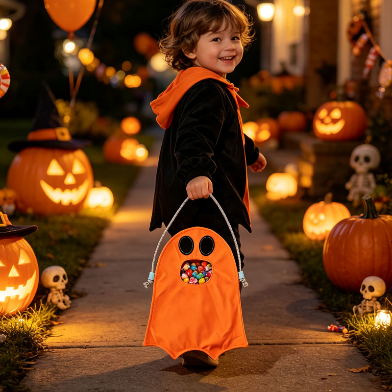 Halloween Ghost Treat Bag Cand - đánh giá và giá Sustainable Living Eco Friendly