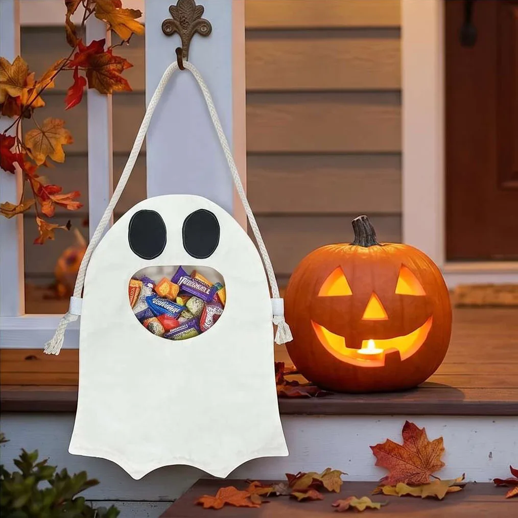 Halloween Ghost Treat Bag Cand - đánh giá và giá Sustainable Living Eco Friendly