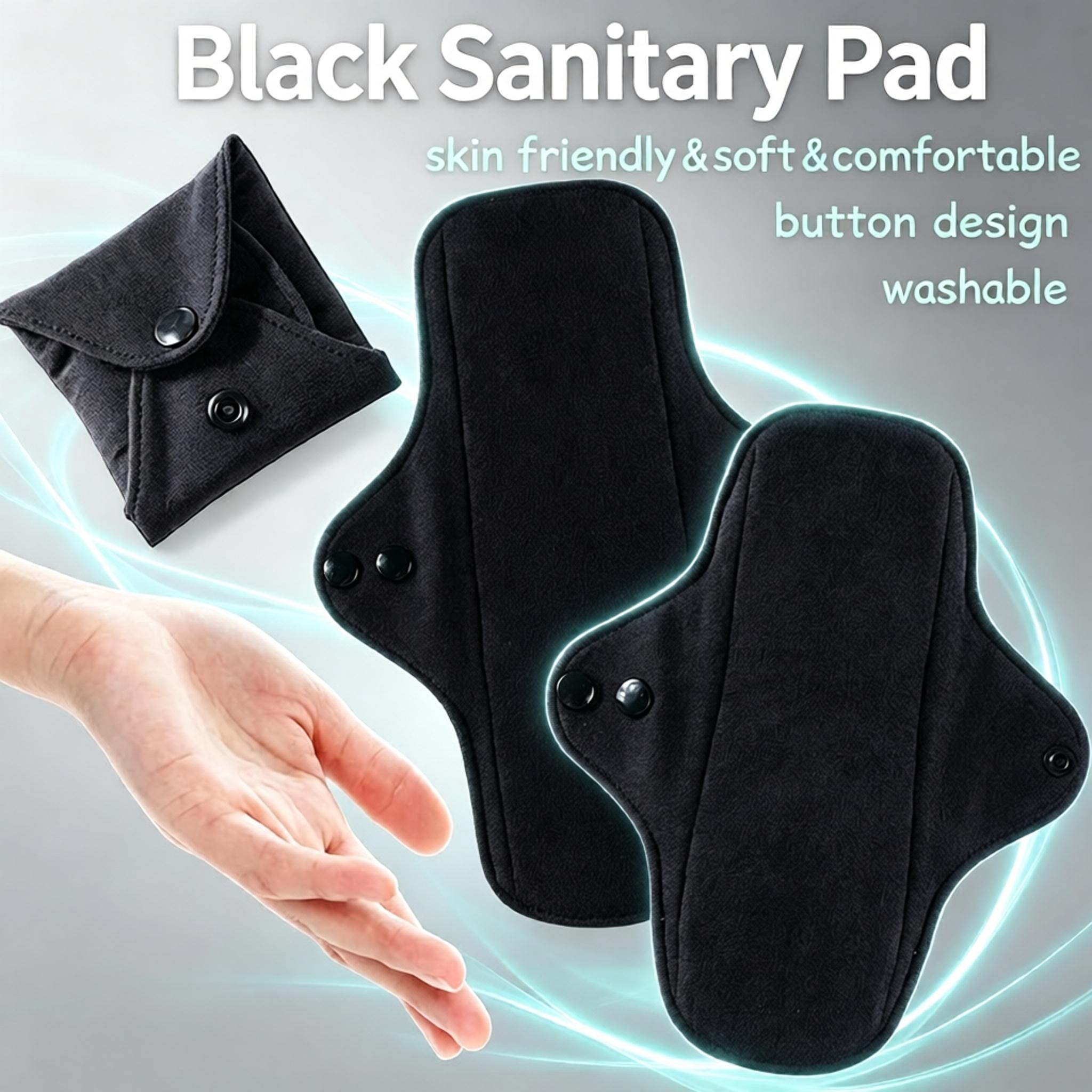 5Pcs Set Reusable Washable Bla - đánh giá và giá Cloth Pad Reusable