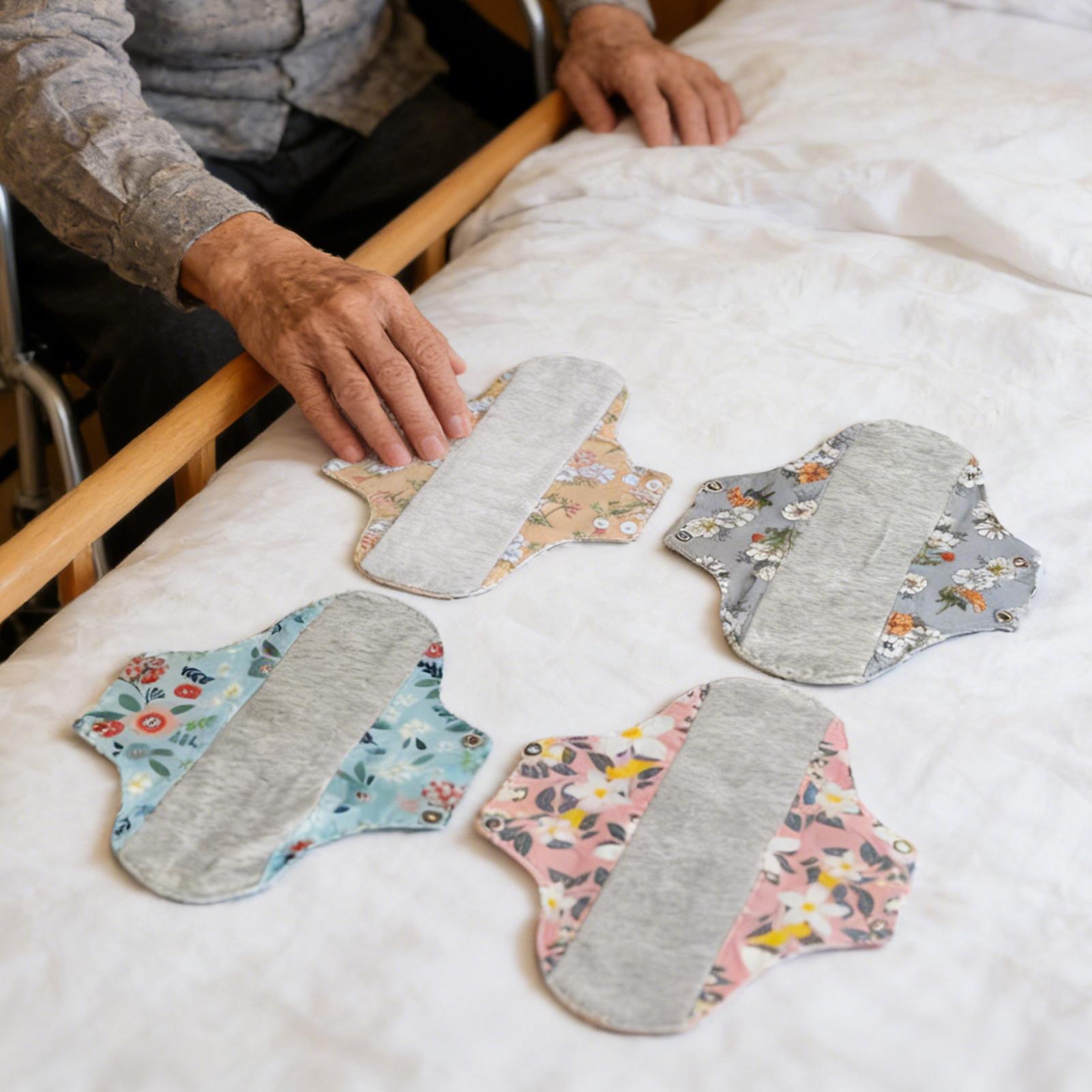 Sanitary Pads 4pcs Reusable Le - đánh giá và giá Cloth Pad Reusable