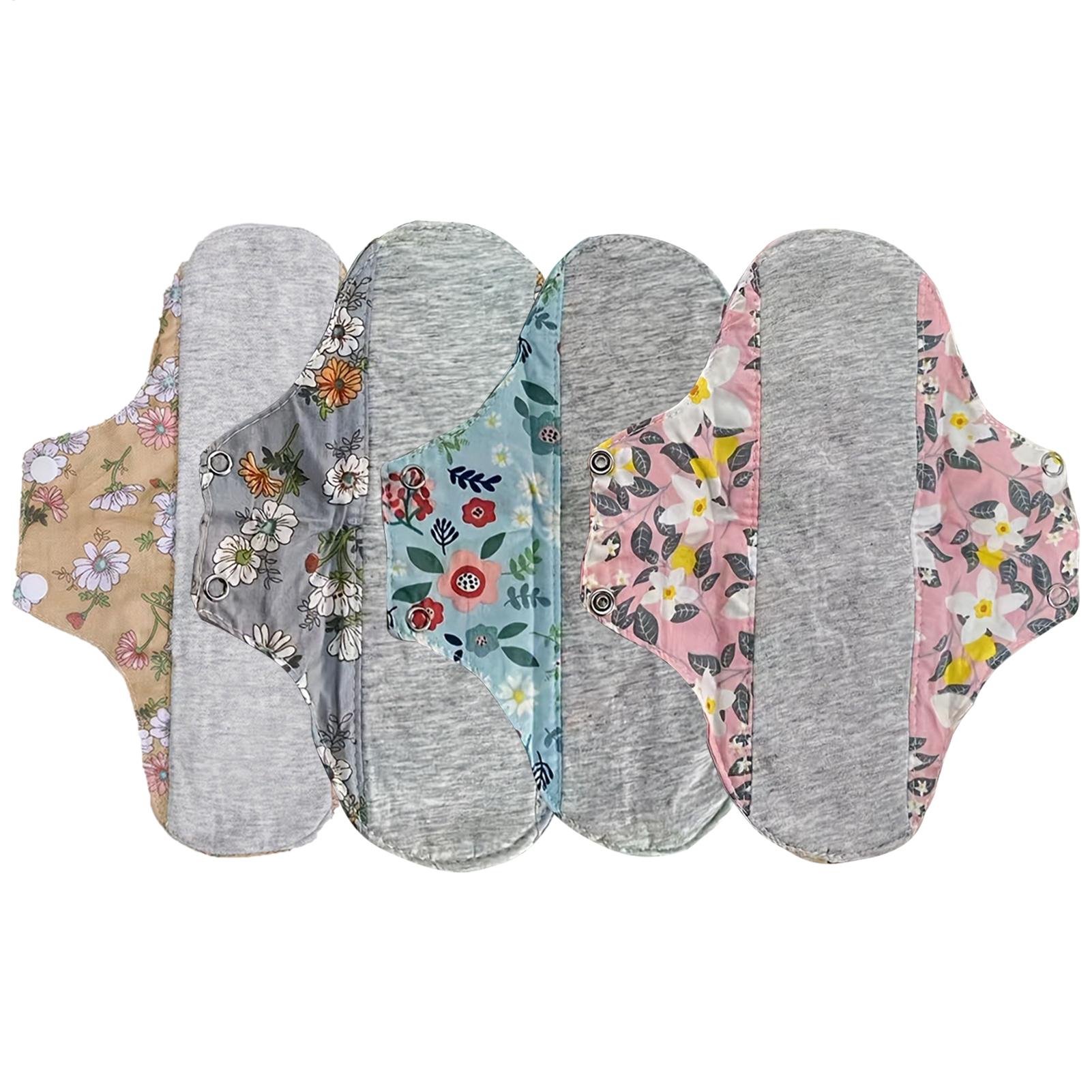 Sanitary Pads 4pcs Reusable Le - đánh giá và giá Cloth Pad Reusable